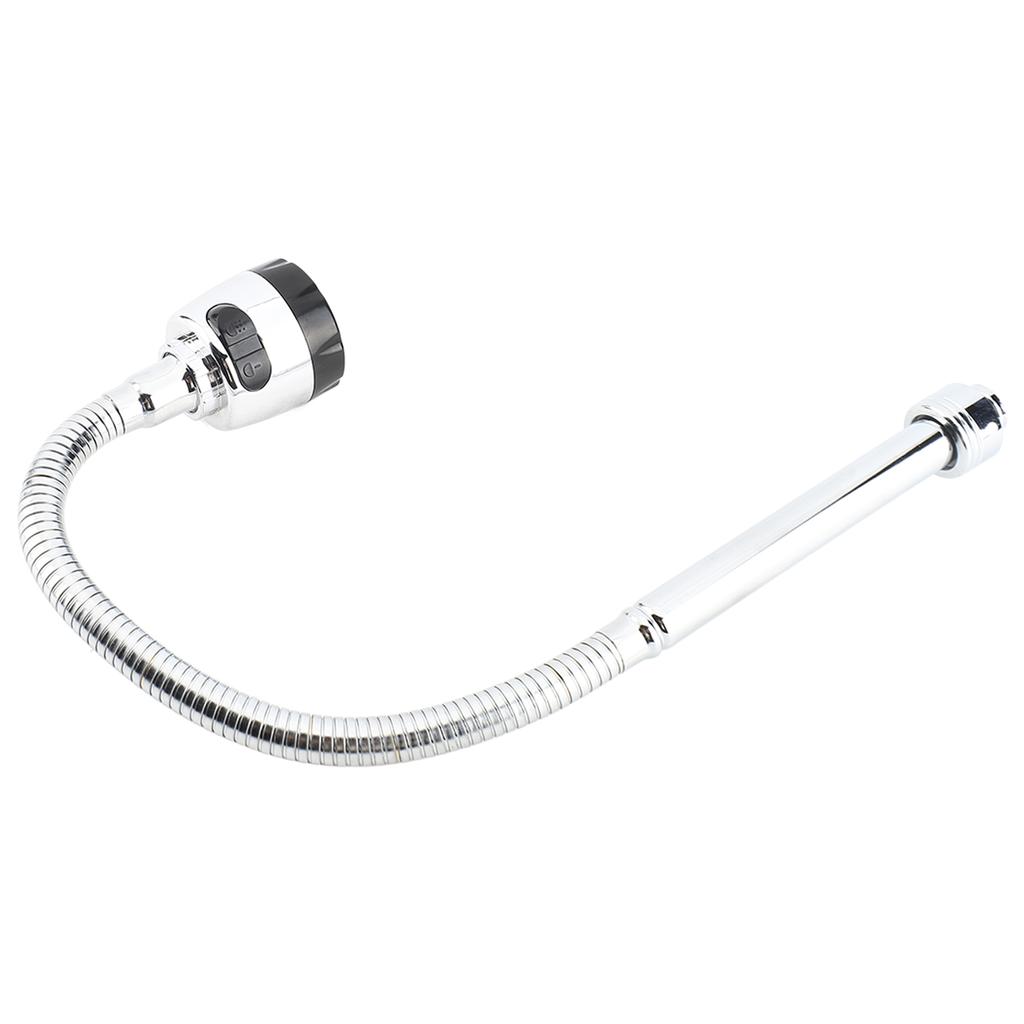 1x 304 Stainless Steel Swivel Spout Kitchen Sink Faucet Pipe Fittings Single Handle Connection