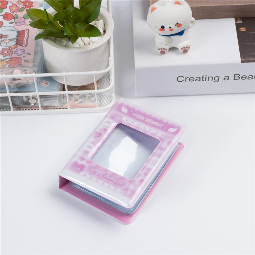 3 Inch Photo Album PVC Photocard Holder Cute Idols Cards Collect Book