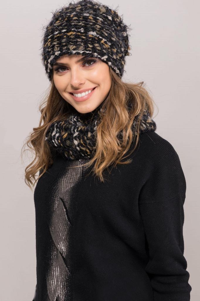 Carini-Women' Winter Hat with Fleece Color Black