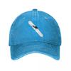 Vintage  Dive Flag Bubble Red White Baseball Caps Unisex Style Distressed Snapback Cap Outdoor Summer Gift Hats Cap