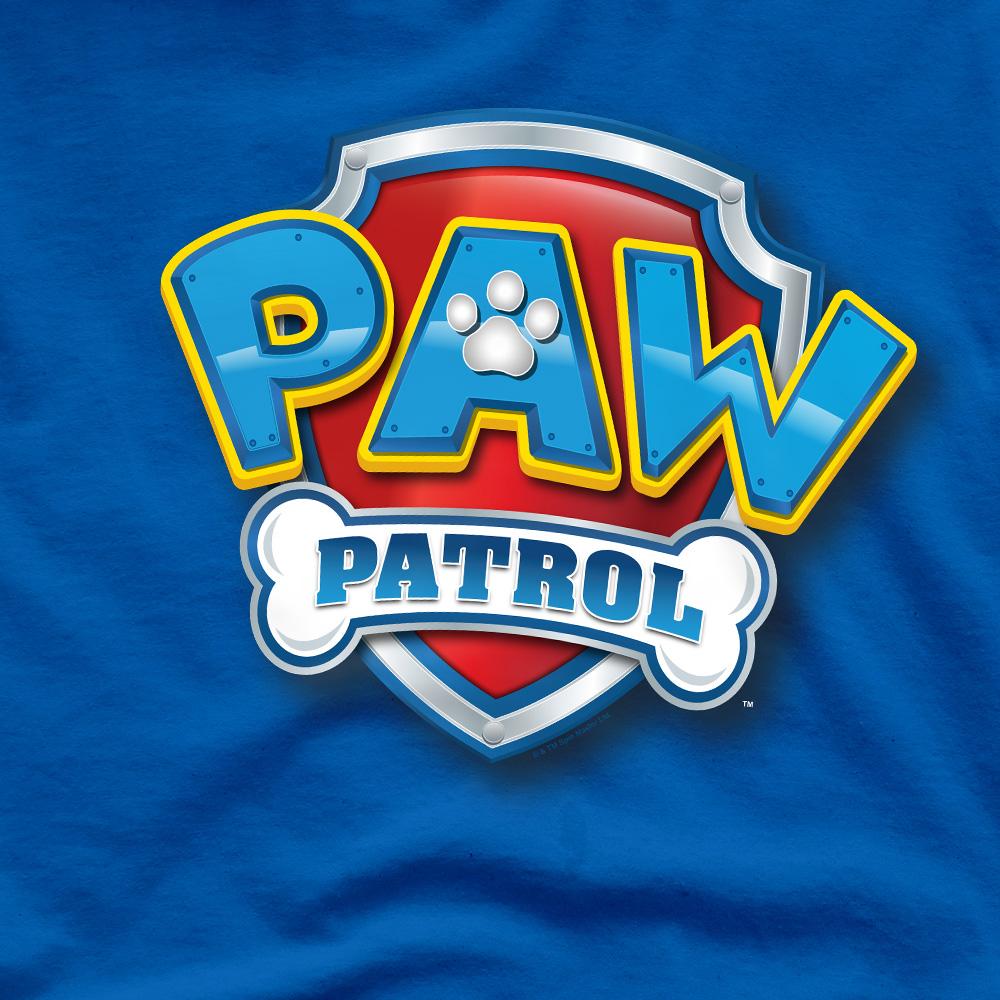 Paw Patrol Mens 3D Logo T-Shirt