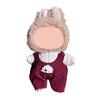 Sada oblečení pro panenky pro 17cm panenky La Bubu Elegantní overal Měkké šaty pro panenku Stylový výstavní outfit Dárek pro milovníky panenek