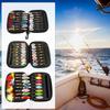 16Pcs Fishing Spoons Lures Sequins Baits Casting Fishing Lures Baits Fishing Lures Spinner Baits Metal Spoon Fish Lures