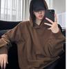 American Retro Heavy Stiff Hooded Sweater Men's and Women's Spring and Autumn High-end Niche High Street Vibe Hoodie Jacket