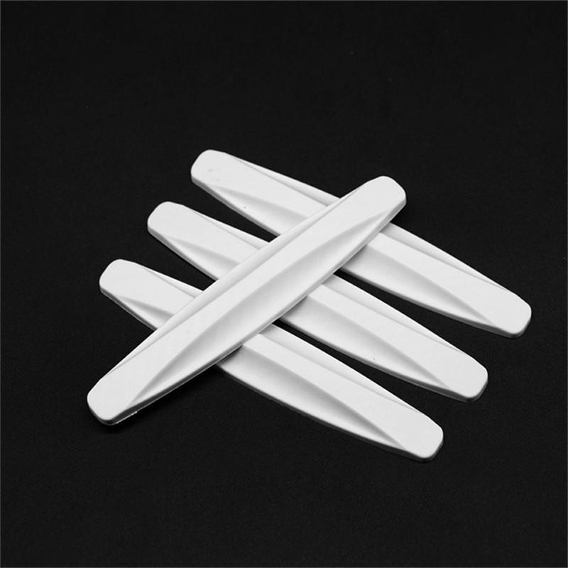 

4 шт., черная защита двери автомобиля, мягкая автоматическая защита двери, угловая защита бампера, буферная накладка, защитная полоса автомобиля B