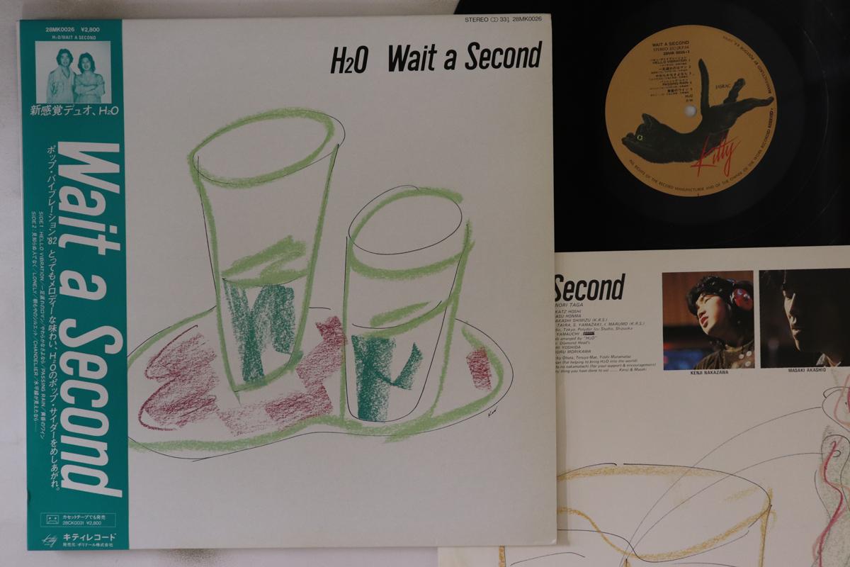 

LP Record H2O - Wait A Second 28MK0026 KITTIY 1982 Japan Obi Japanese Pop/Rock Used