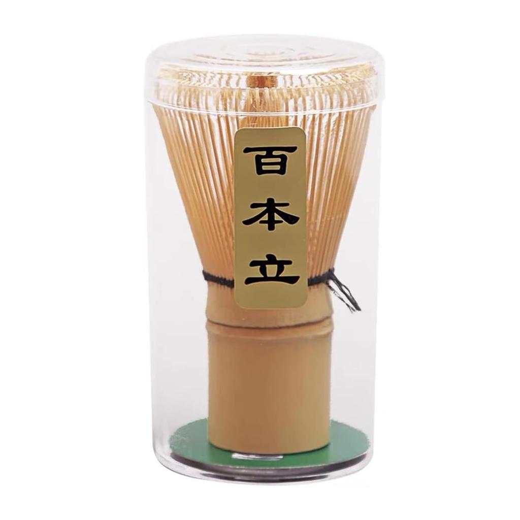 Chasen 100-piece stand tea utensils bamboo matcha powder whisk ceremony tools use