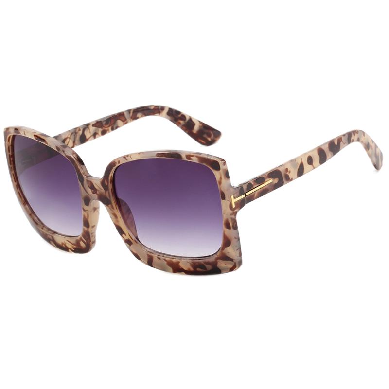 Fashion Trend Oversized Square Women's Sunglasses Daily Vacation Atmosphere Casual Accessories
