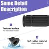 7/8 Handlebar Grips Rubber ATV Handle Grips Replacement For Rancher 350 420 FourTrax 200 300 Recon 250 Sportrax 250EX 300EX 400EX Foreman 400 Artic
