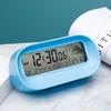 Plastic Smart Digital Alarm Clock Mini Temperature Humidity Electronic Desk Clock Multifunction Calendar Function