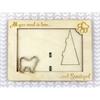 Samoyed, Bjelkier, Samoiedskaya Sobaka - Photo Frame, Engraved Wooden Frame, a Lovely Gadget for the Dog Lover by Art-Dog