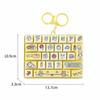 Wooden Fish Design Electronic Keyboard Toy Children's Hanging Ornament  For Children