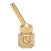 Female Thread Fountain Nozzle Brass Adjustable Water Spray Head with Valve for PondDN25 32mm
