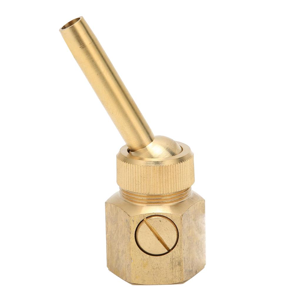 Female Thread Fountain Nozzle Brass Adjustable Water Spray Head with Valve for PondDN25 32mm