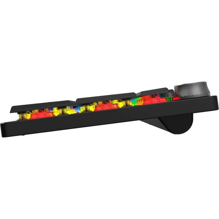 Clavier Gaming - Ibox - Aurora K-6 - Mécanique - Rétroéclairé RGB - Sans fil