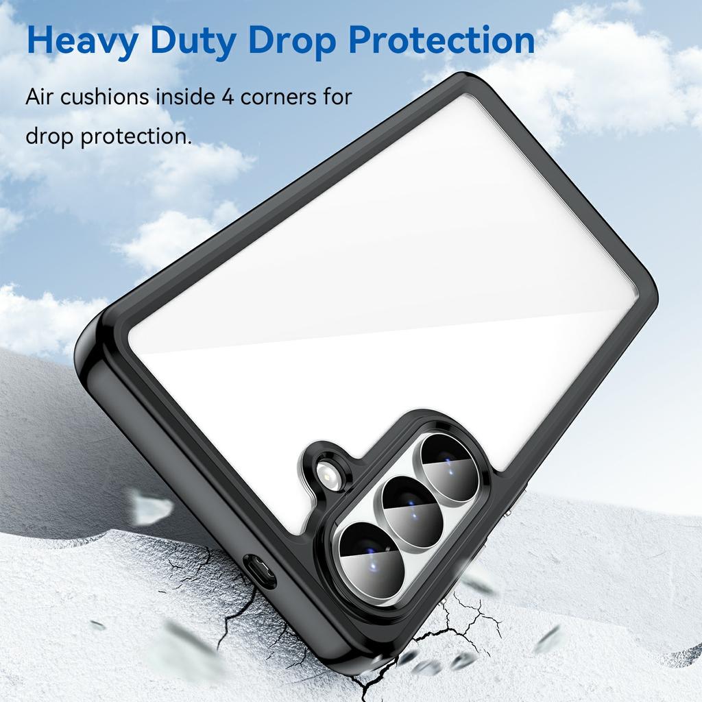 For Samsung Galaxy S26+ Case TPU + Acrylic Protective Clear Phone Cover