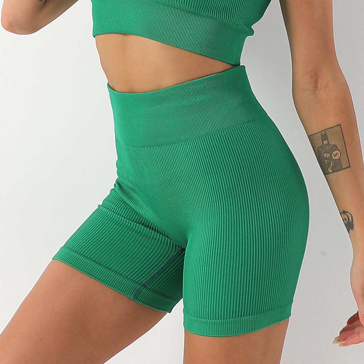 

Женские бесшовные шорты для йоги, шорты с эффектом пуш-ап, женские леггинсы с высокой талией, спортивные леггинсы для тренировок, фитнес-шорты M белый