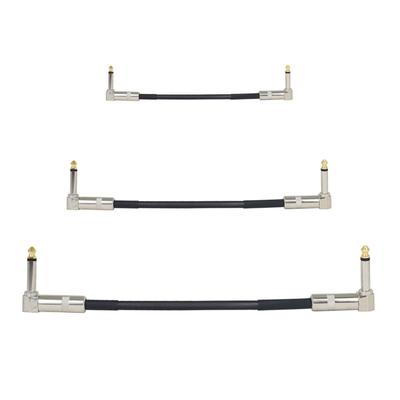 Guitar Effects Connection Cable 6.35 Monoblock Effects Connection Cable Shielded Monoblock Cable 15cm/30cm/50cm