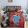 Ethnic Dancing Bedding Set Queen King Size Duvet Cover Pillowcase 3PCS Beautiful Woman Profile Design