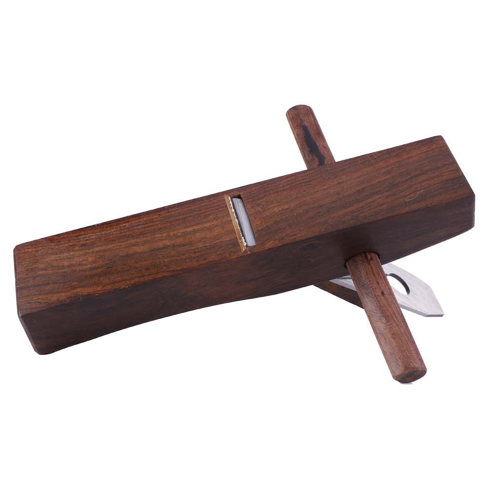 Woodworking Hand Planer,   Steel Planer Tool with Push Handle and Brass Mouth for Wood Carpenter