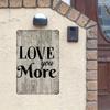 Vintage Love Romantic Metal Poster, Iron Wall Art for Home