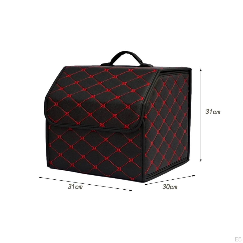 Car Trunk Organizer Boot Organiser Easy to Use Cargo Storage Box Sturdy