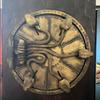 3D Embossed Secret Bookshelf Decor, Mini Snake Chamber Diorama Model, Library Hidden Book Nook Insert Kit