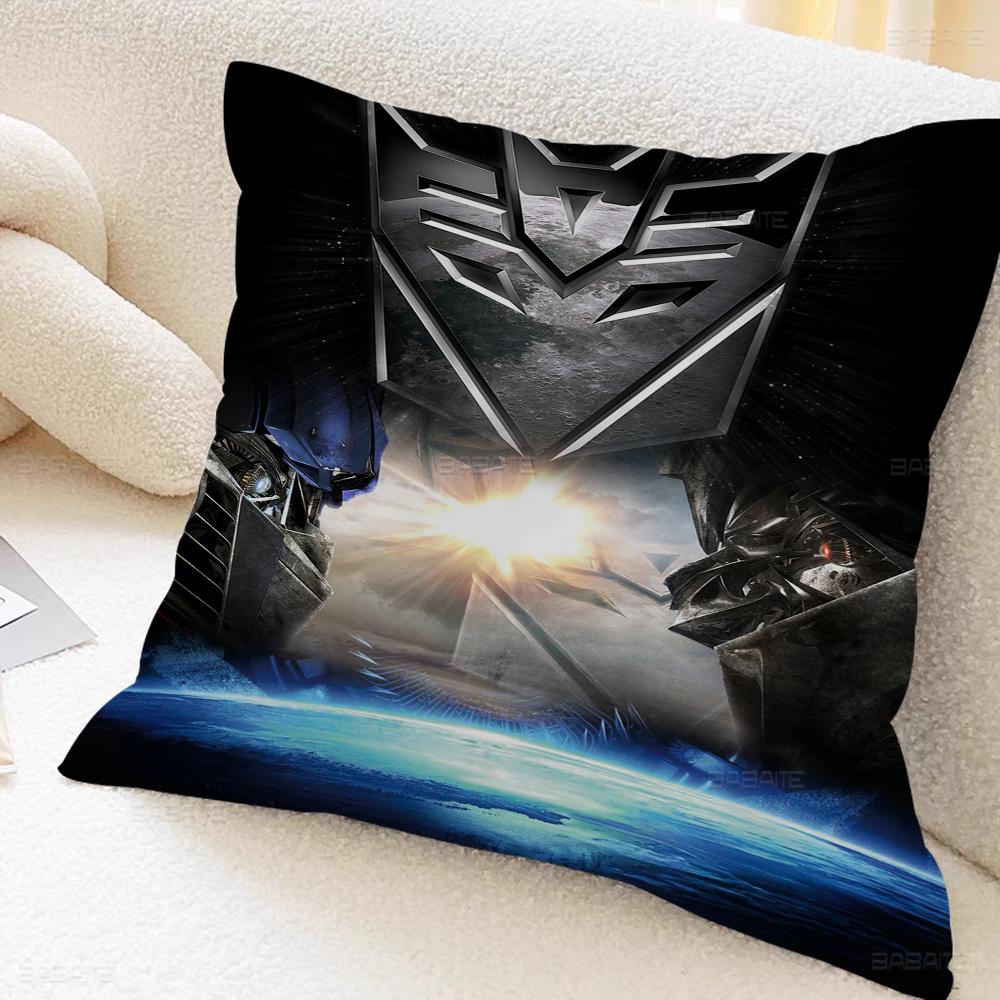 T-transfor-mers Cushion Cover Pillow Cover Decor Pillowcase Printed Cushion Case For Couch