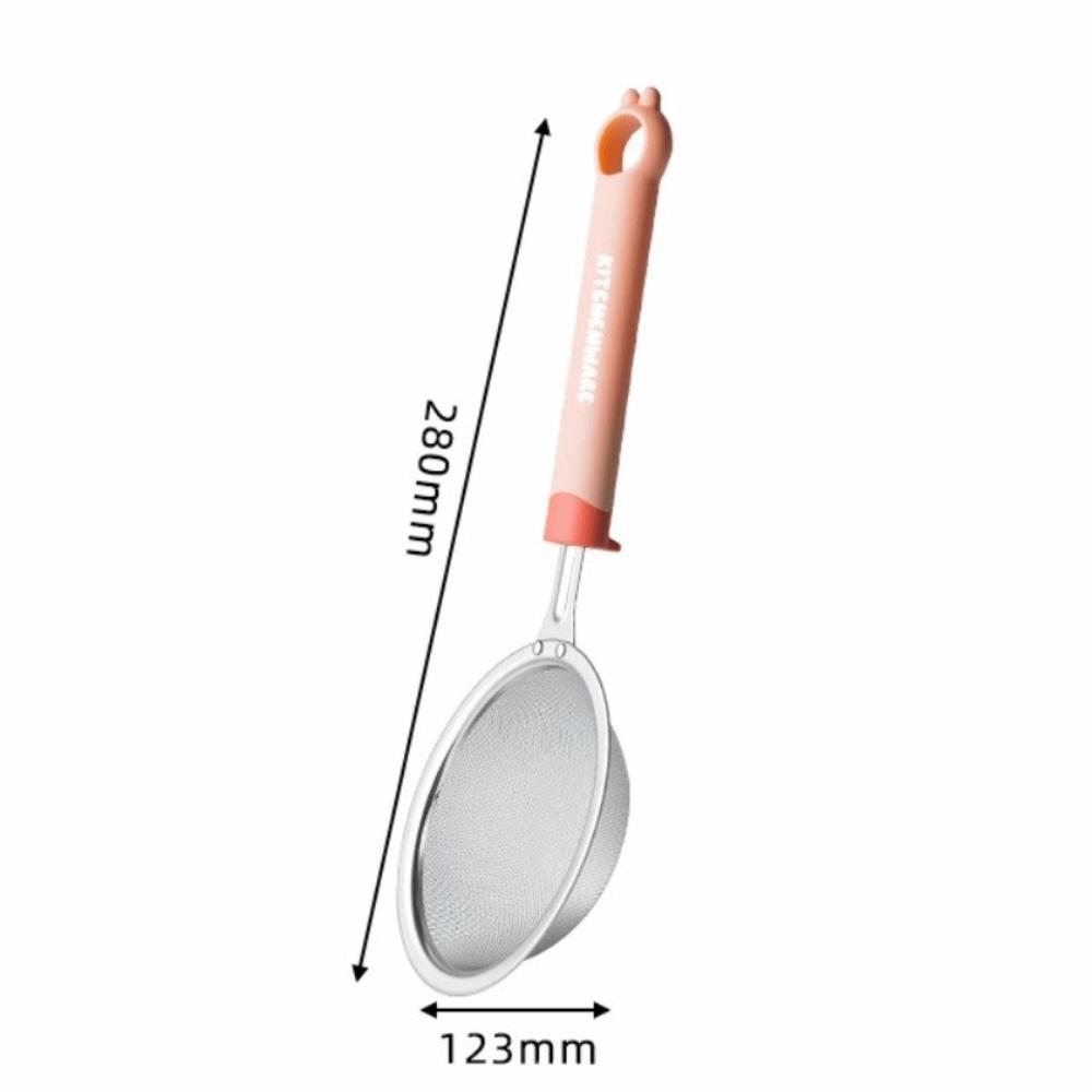 Easy to Clean Matcha Sifter Stainless Steel Cocktail Sieve Portable Food Sifters  for Kitchen