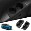 SMABEE for Nissan Serena C28 2023-2025 Third Row Water Cup Holder Storage Box Shock-Absorbing Cup Tray Tidying Accessories