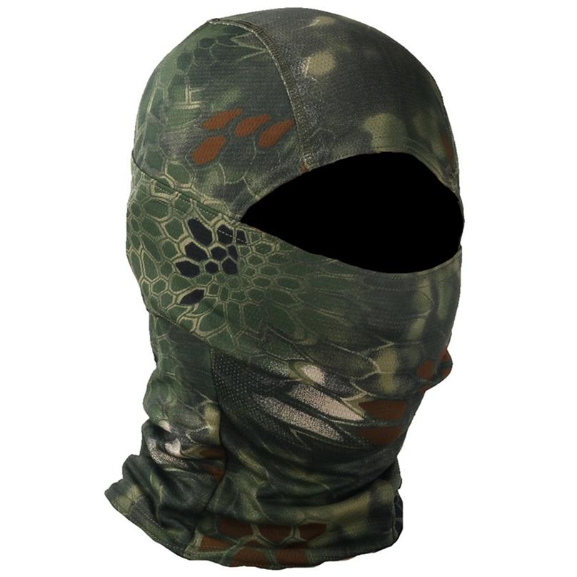 High Quality All Terrain Color Tactical Headgear Cycling Protective Quick-drying Face Mask Camouflage Sunscreen Outdoor Headscarf
