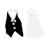 2pcs/set Wine Bottle Dress-up for Weddings Bride Groom Wine Bottle Covers Wedding Gift For Couple Wine Bottle Cover