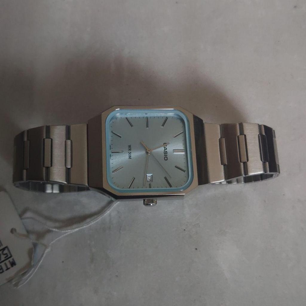 Casio MTP-B185D značka ledově modrá zahraniční model nepoužitý bez krabičky.