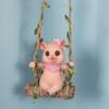 Adorable Pig Pot Hanger: Outdoor Garden Cartoon Animal Ornament for Planters, Courtyard Decor, and Flower Pots Resin Figurine.