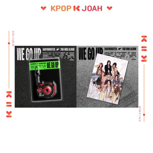 (Δοκός / Καρτ ποστάλ έκδ.) BABYMONSTER [WE GO UP] 2ο Μίνι Άλμπουμ