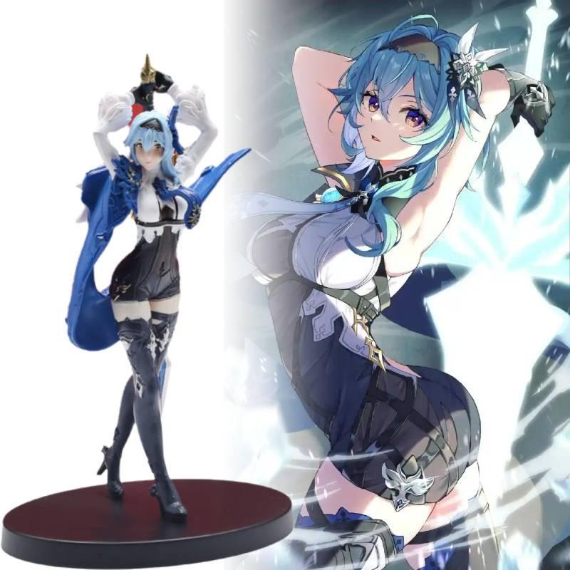 Impact Eula Genshin Figurine Game Cartoon Model Toys Statuary Christmas Gifts