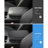 For 2025 Outback Accessories Car Center Console Cover for Outback Black Stitches