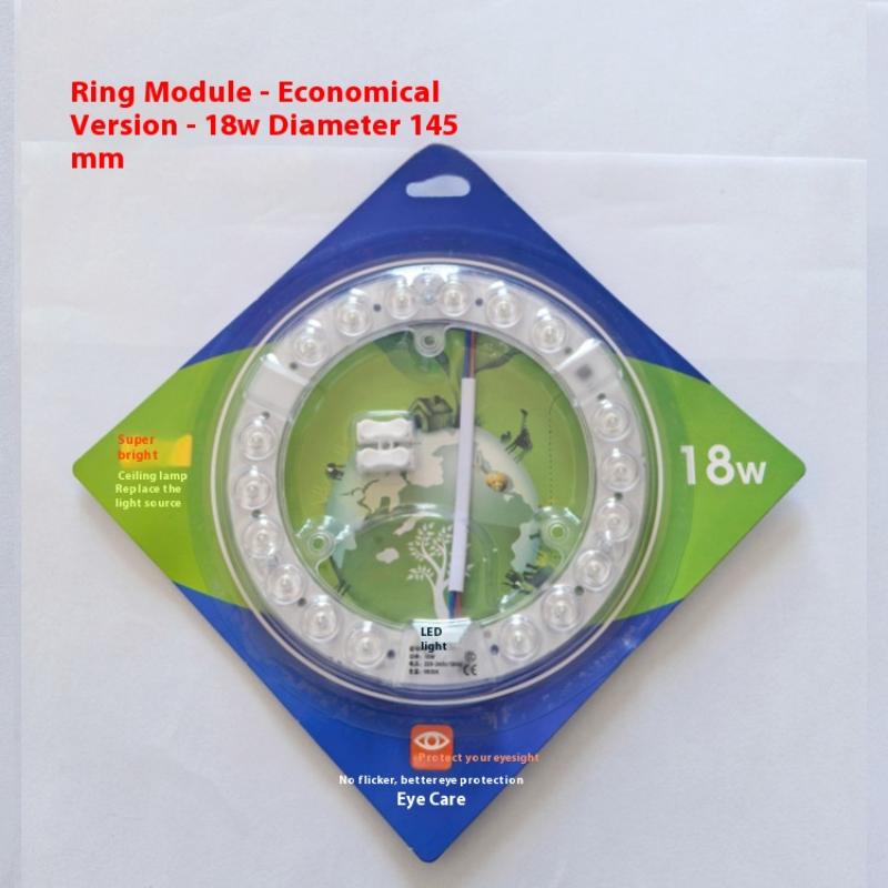 

1 Комплект 12 Вт 18 Вт 24 Вт 36 Вт 48 Вт 72 Вт Светодиодная панель Круг Кольцевой свет Светодиодная круглая потолочная лампа Декорация Ac220В Потолочная лампа Источник света