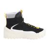 ONITSUKA TIGER Chunky Runner Mt Leather Wrap Warm High-Top Sneakers Unisex Sneakers Black Yellow 1183A420-001