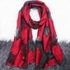 Sciarpa Estiva Leggera in Seta Organza Garza Sciarpe Traspiranti Bandana Morbida Donna