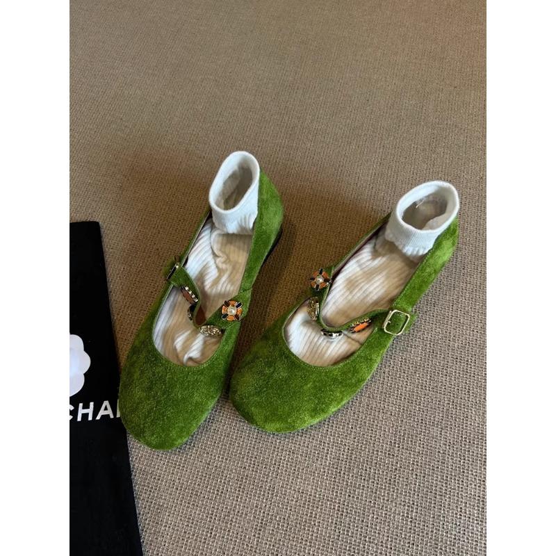 Fashion Retro Soft Leather Summer Roman Shoes for Women, Fairy-style Metal One-strap Square Toe High-heeled Sandals, 2025 New Style