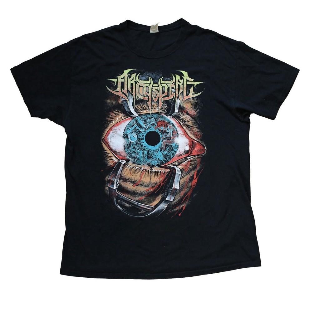 Vtg Archspire Band Eye Cotton Shirt Unisex Concert S to 5XL MQ518 Unisex T-Shirt S
