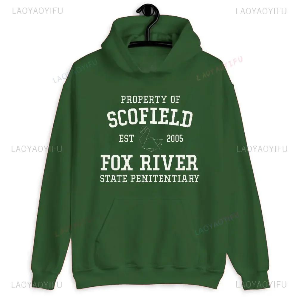 

Prison Break Unisex Hoodie Funny PROPERTY OF SCOFIELD FC Carino Prison Break Men s Pullover Hoodie Sweatshirt Hoodie Men Women 3XL