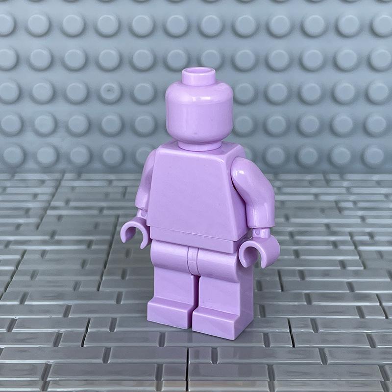 DIY Transparent Minifigure Building Blocks - Plain & Multi-color Paintable