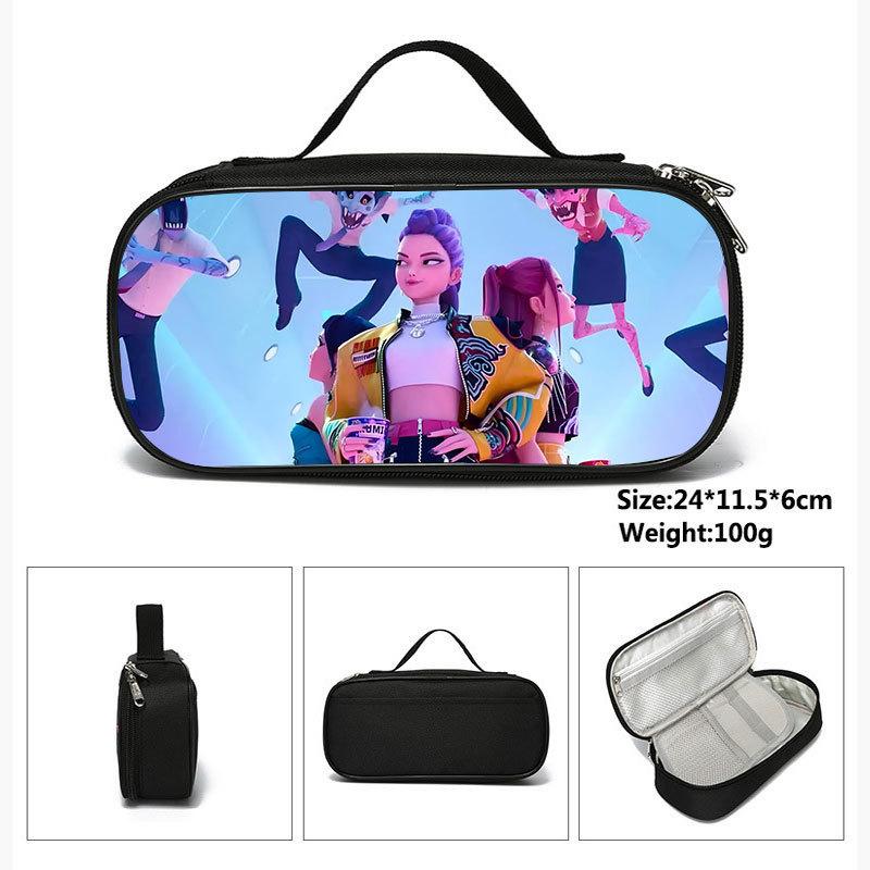 Untrix Kpop Fach Federmäppchen Kpop Hexenjäger Schüler Aufbewahrung Schreibwaren Tasche Bleistift Tasche