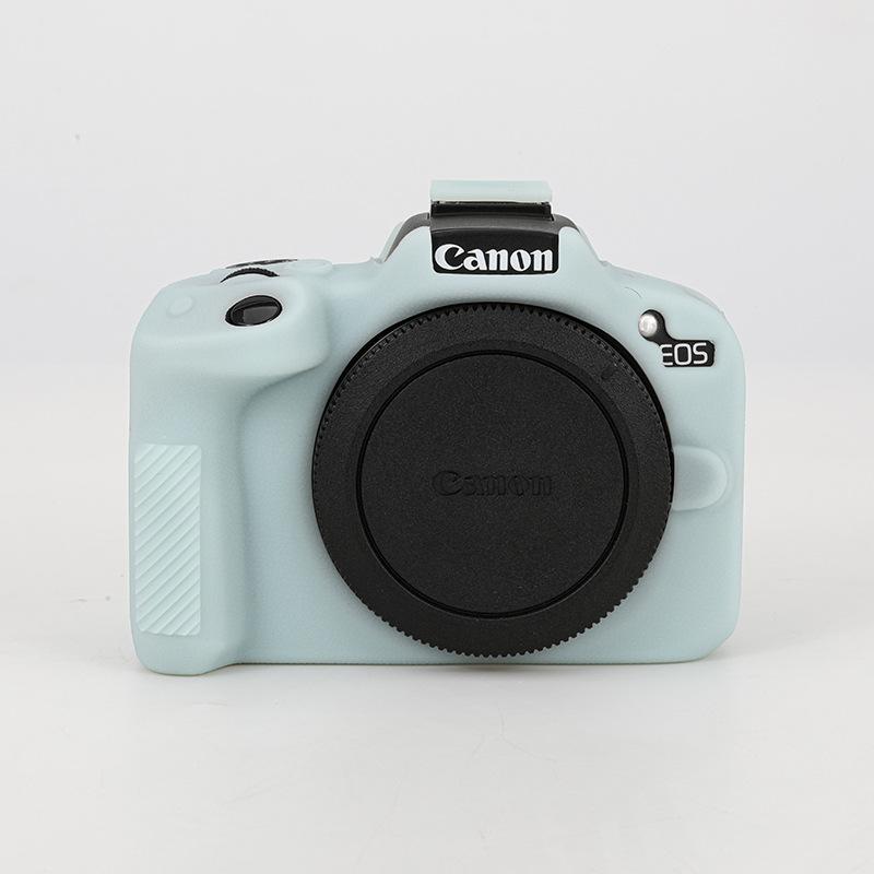 Husă de silicon pentru camera mirrorless Canon EOS R50 - Geantă de mână moale protectoare pentru fotografie
