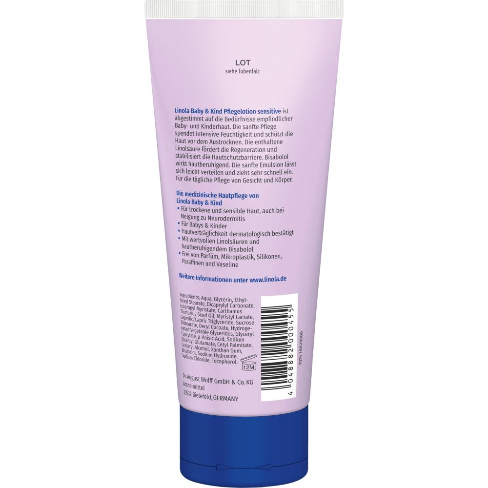 Linola Baby & Kids Sensitive Lotion 200ml