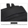 Unisex Casual Backpack - Durable Nylon Multi-Pocket Travel Bag , Ergonomic Shoulder Straps & Zipper Closure for Business Trips, Short-Distance Travel