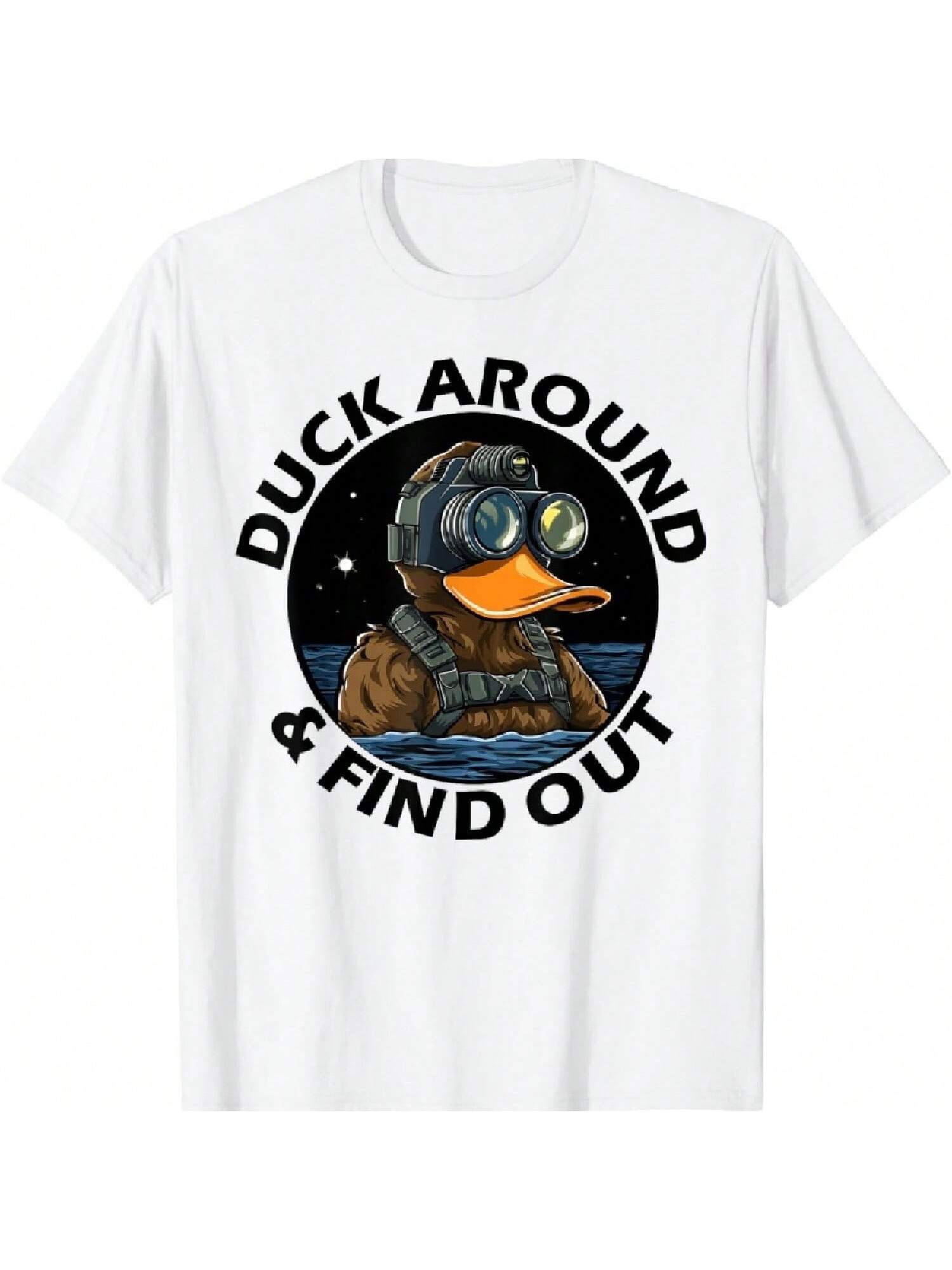 Duck Around And Find Out Funny Tactical Operator Gym T-Shirt S разноцветный