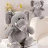 Kawaii Elephant Plush Soft Stuffed Animal Cute Elephant Pillow Toy Gift For Toddler Kid Adult Decoration 40~65CM